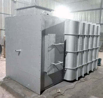 Air Preheater on HTM Fresh air & hot air